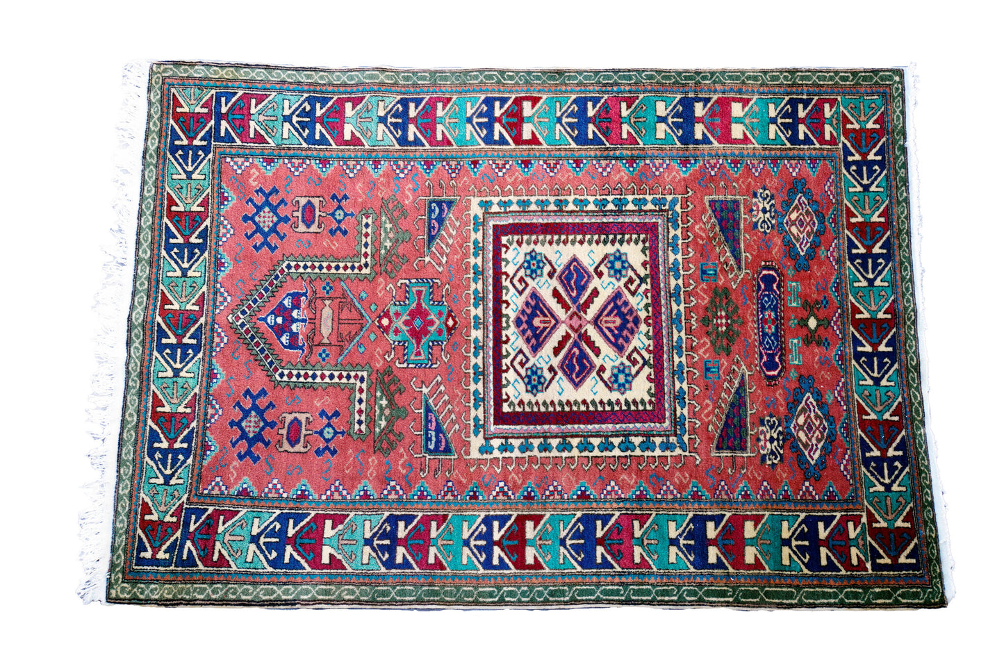 Anatolian Hand Woven Kayseri Rug