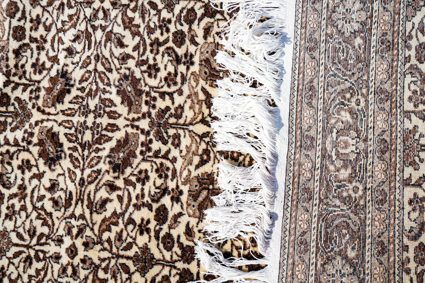 Anatolian Hand Woven Kayseri-Naturel Rug