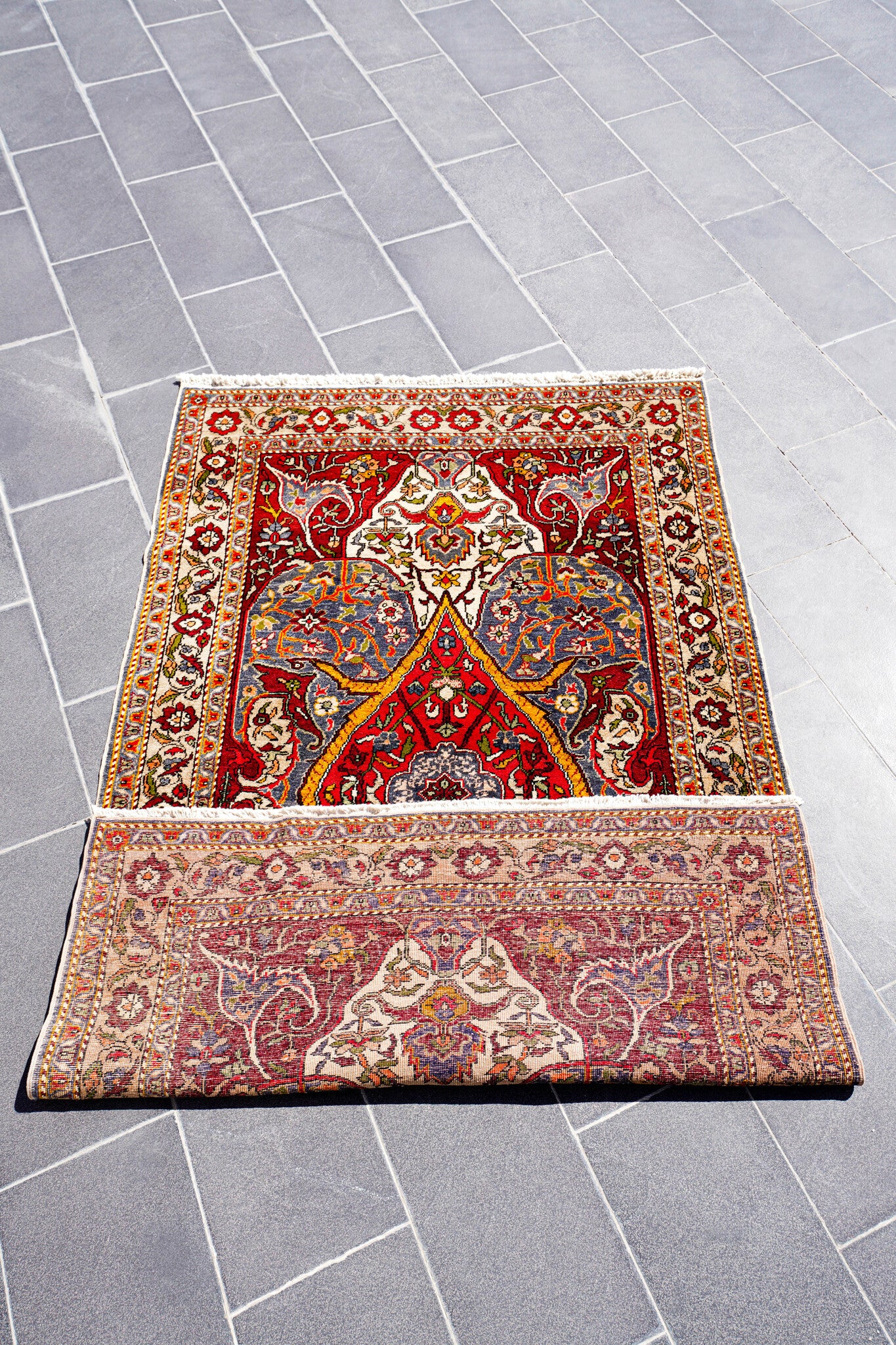 Anatolian Hand Woven Nomadic Urgup Rug