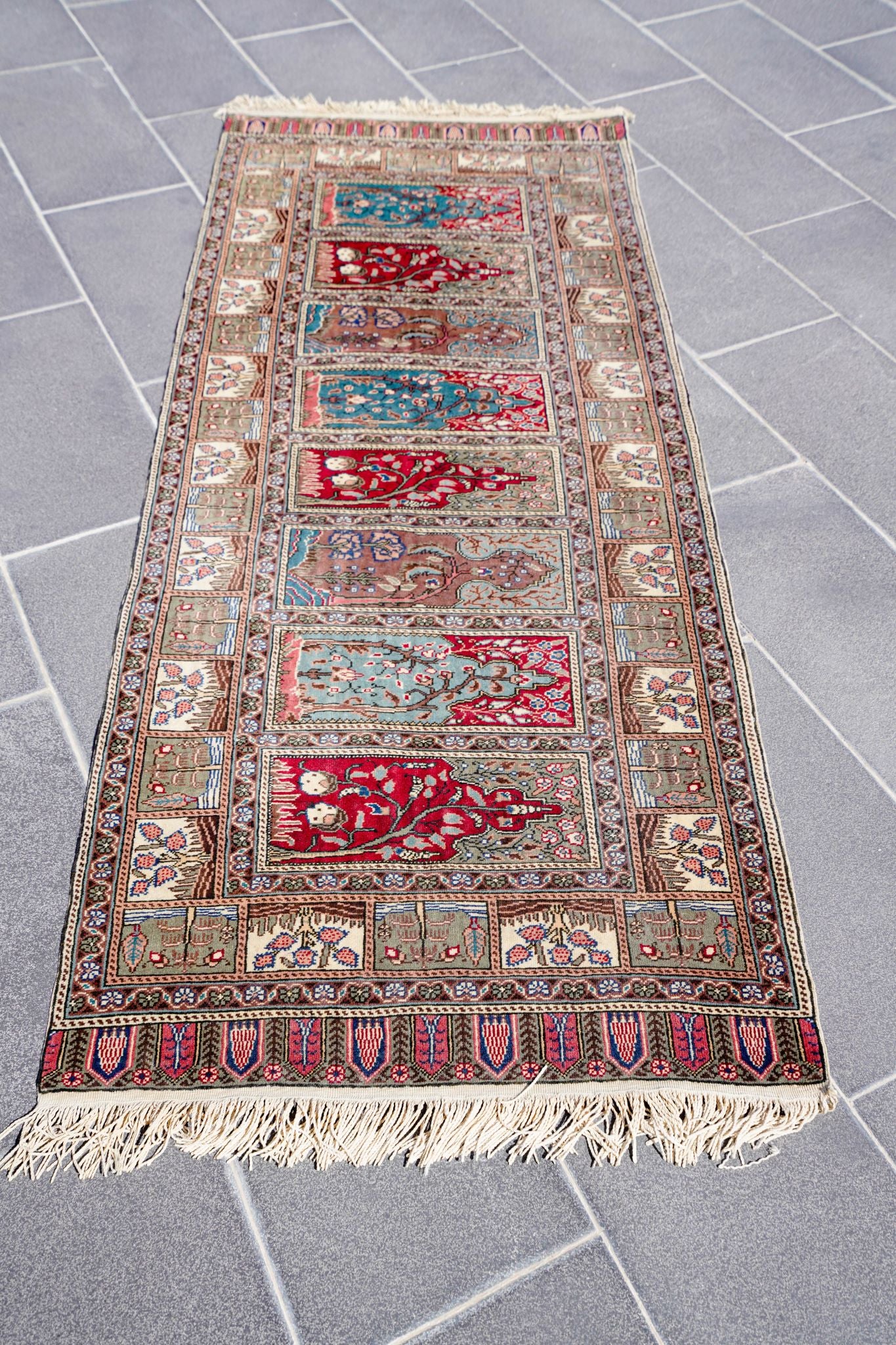 Anatolian Hand Woven Kayseri Rug