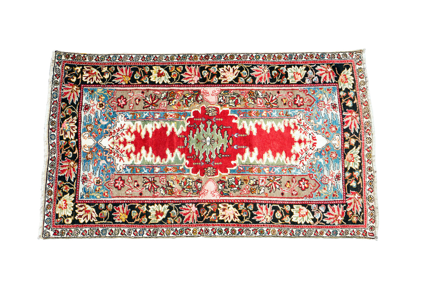 Anatolian Hand Woven Nomadic Kirsehir Rug