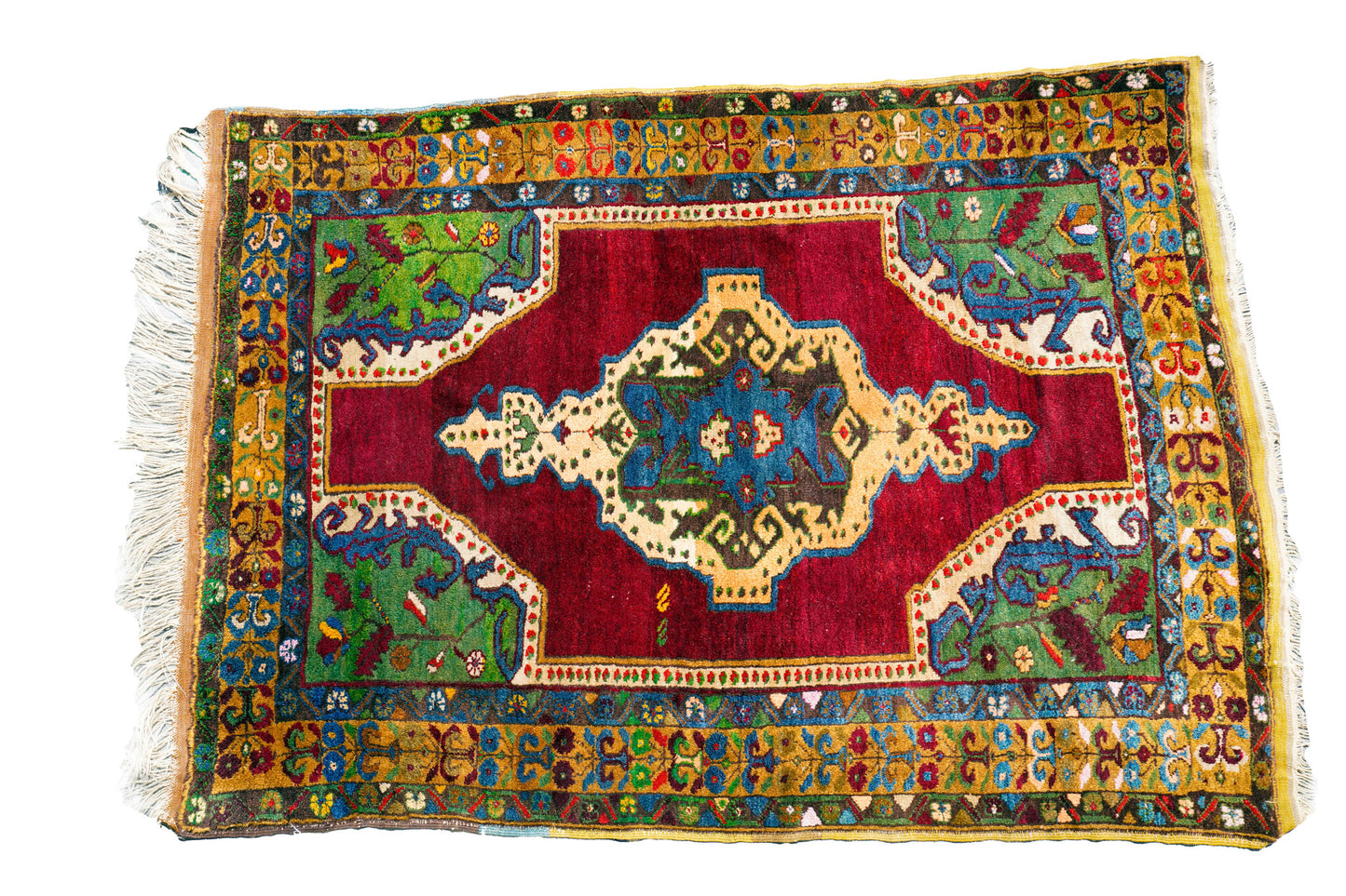 Anatolian Hand Woven Nomadic Konya-Yesilyurt Rug