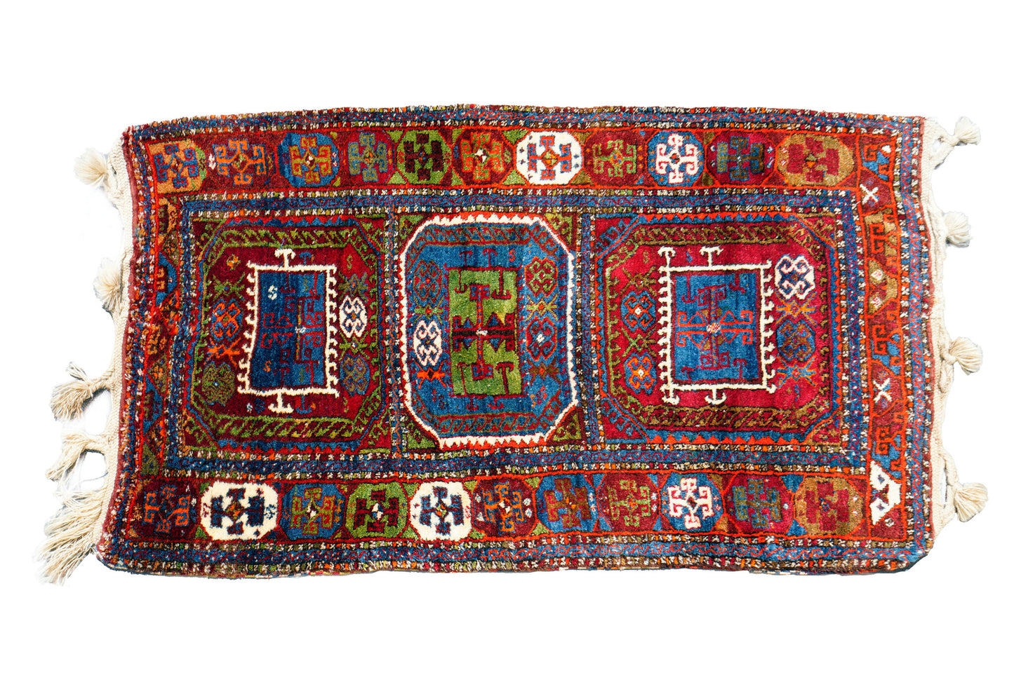 Anatolian Hand Woven Nomadic Cihanbeyli Rug