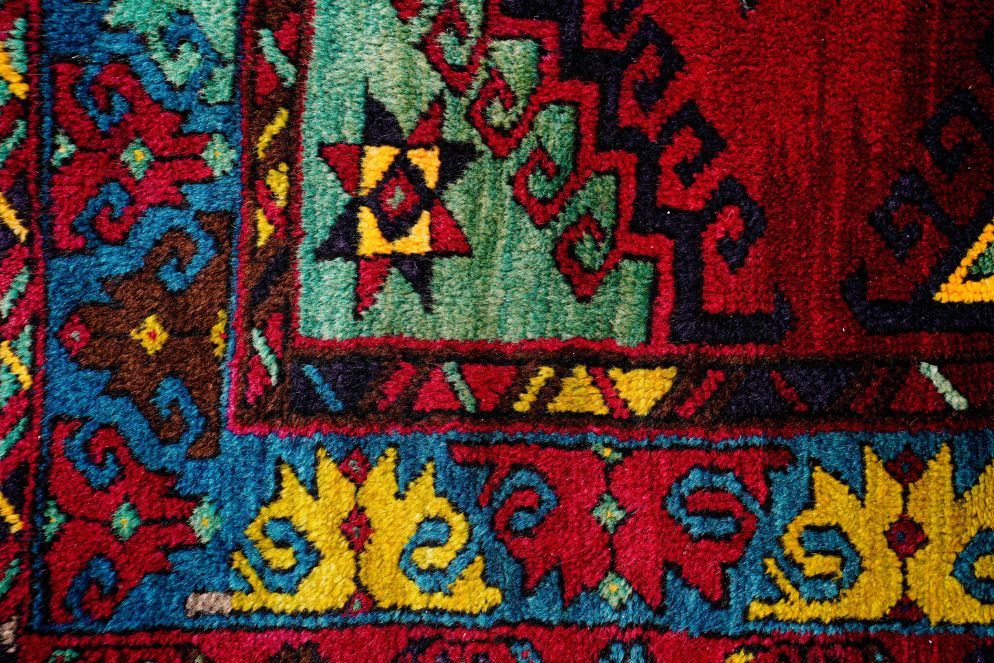 Anatolian Hand Woven Nomadic Malatya-Safak Rug