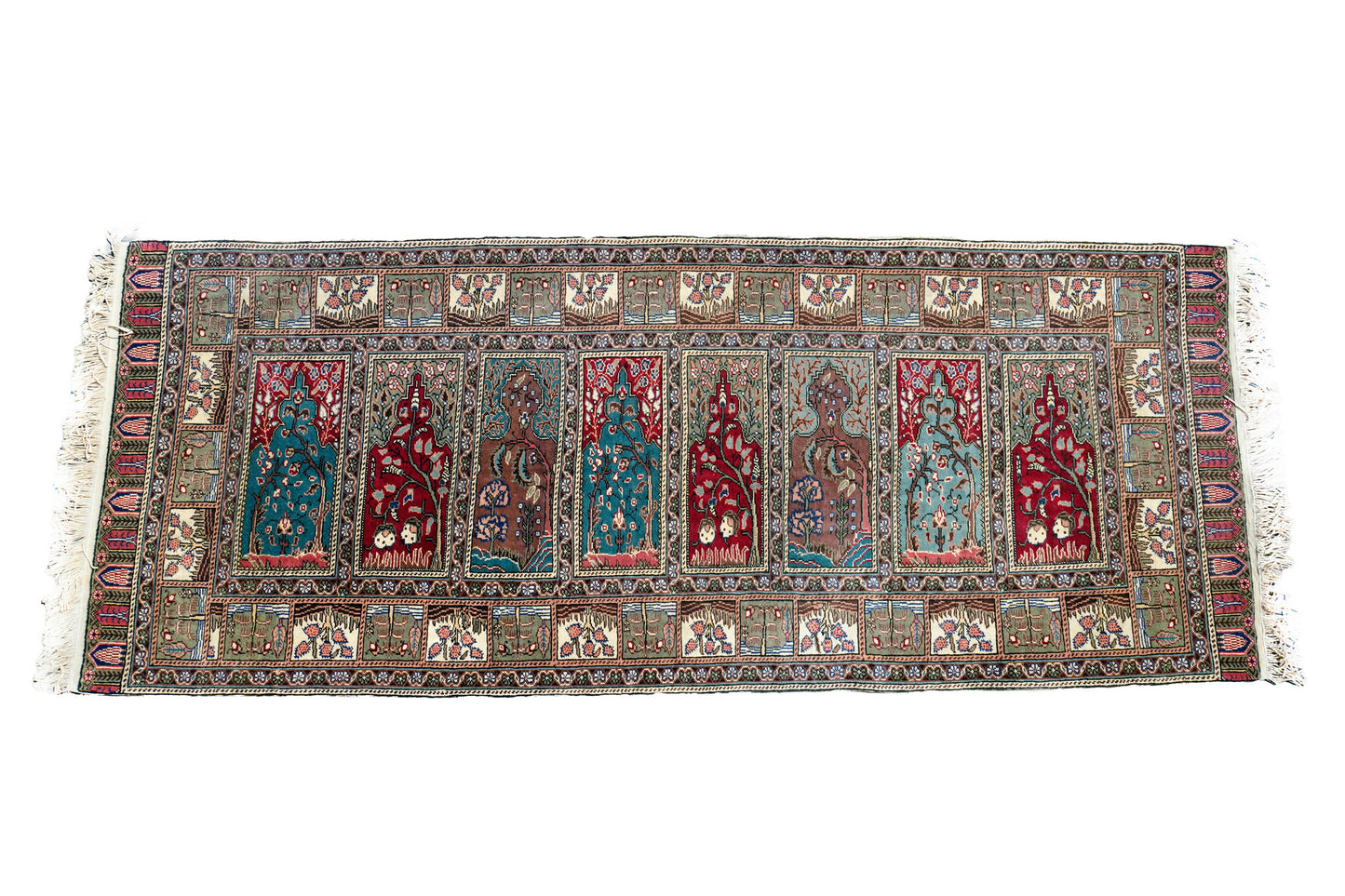 Anatolian Hand Woven Kayseri Rug