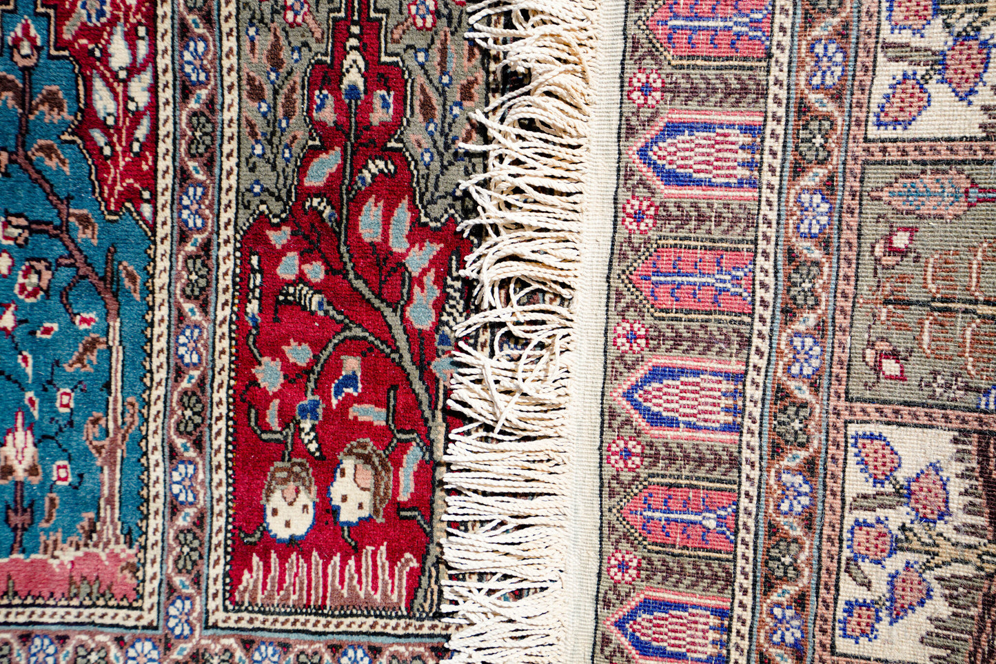 Anatolian Hand Woven Kayseri Rug