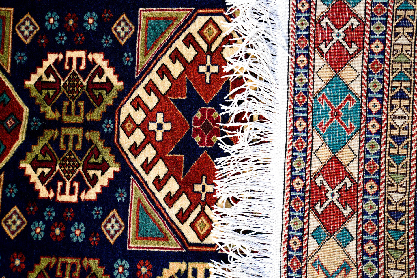 Anatolian Hand Woven Kayseri Rug