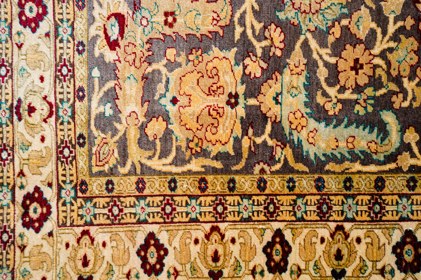 Anatolian Hand Woven Kayseri-Nebati Rug