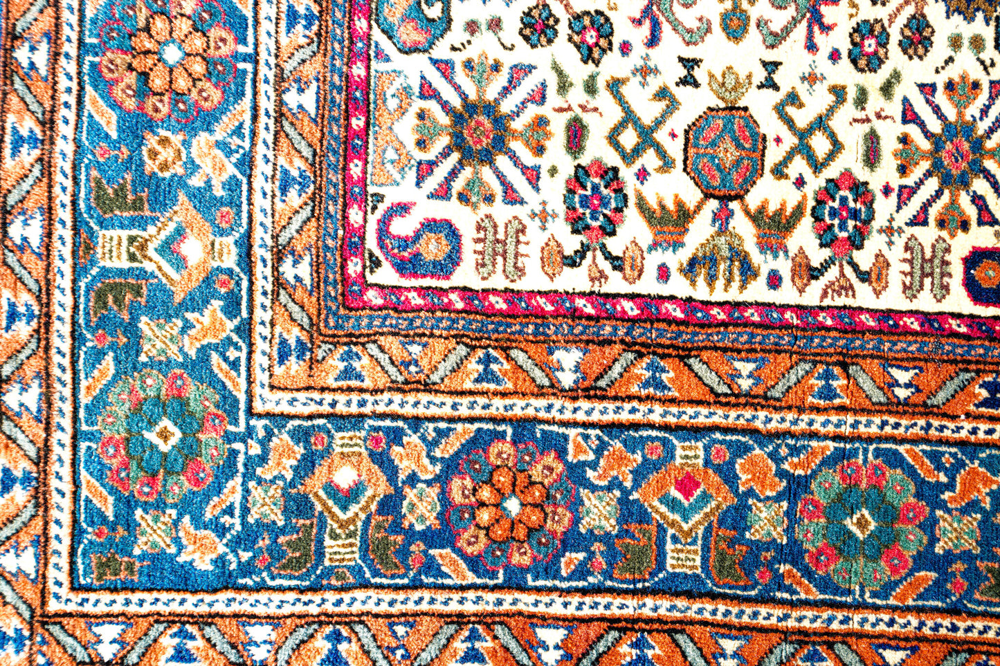 Anatolian Hand Woven Kayseri Rug