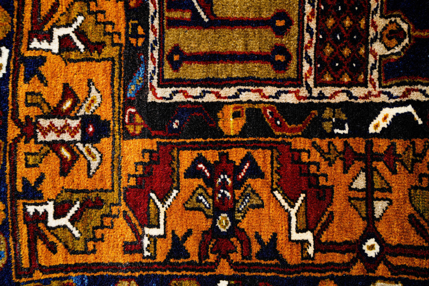 Anatolian Hand Woven Nomadic Yahyali Rug