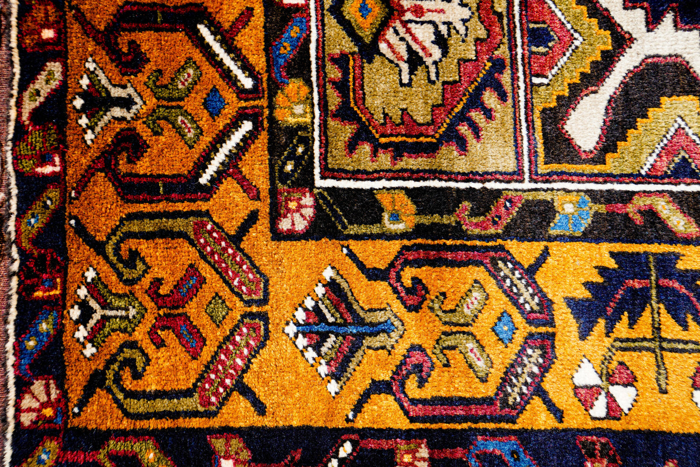 Anatolian Hand Woven Nomadic Yahyali Rug