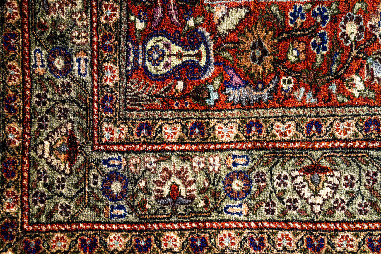 Anatolian Hand Woven Kayseri Rug