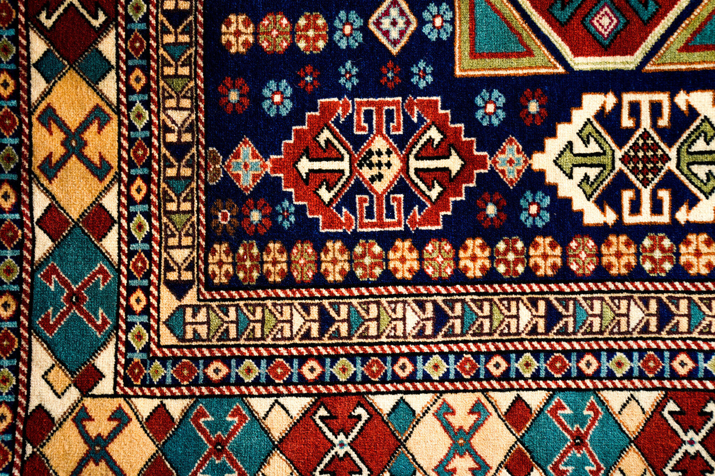 Anatolian Hand Woven Kayseri Rug