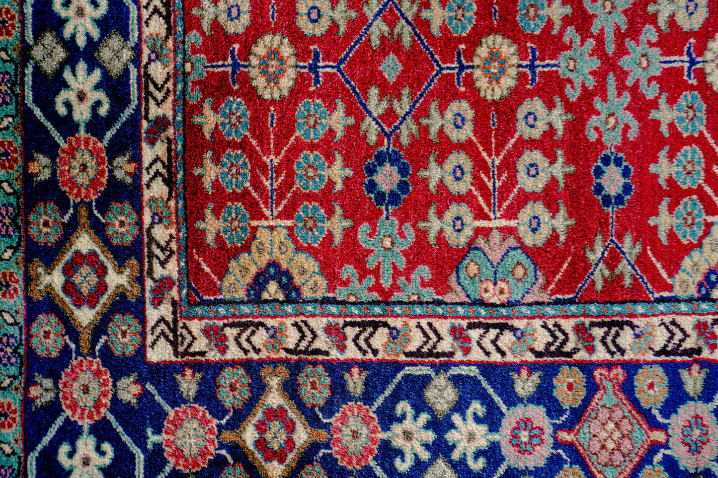 Anatolian Hand Woven Kayseri Rug