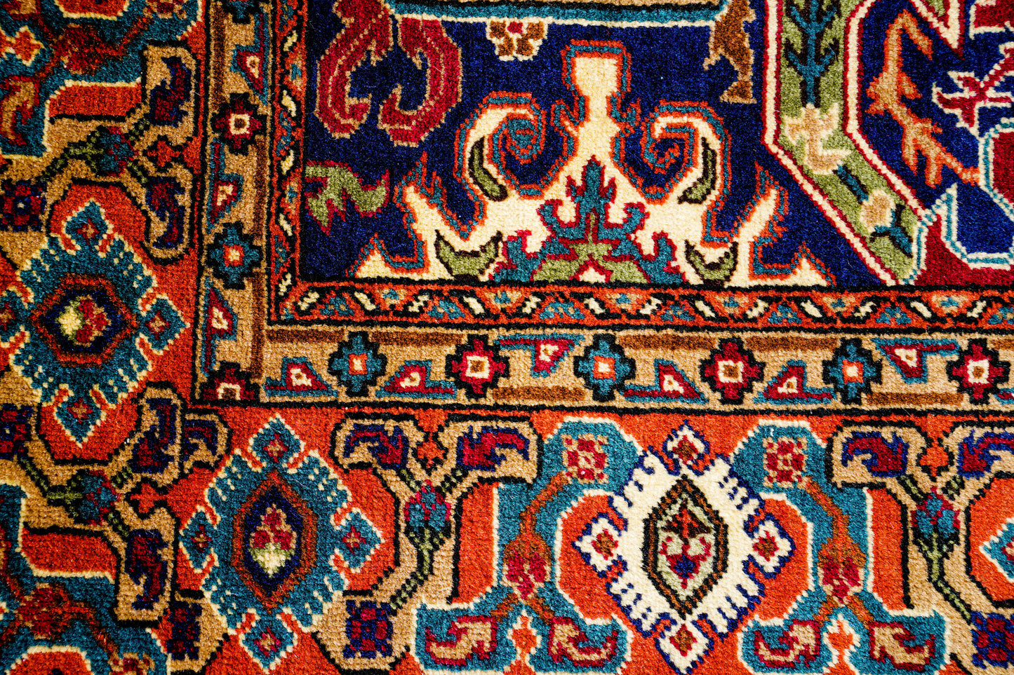 Anatolian Hand Woven Kayseri Rug