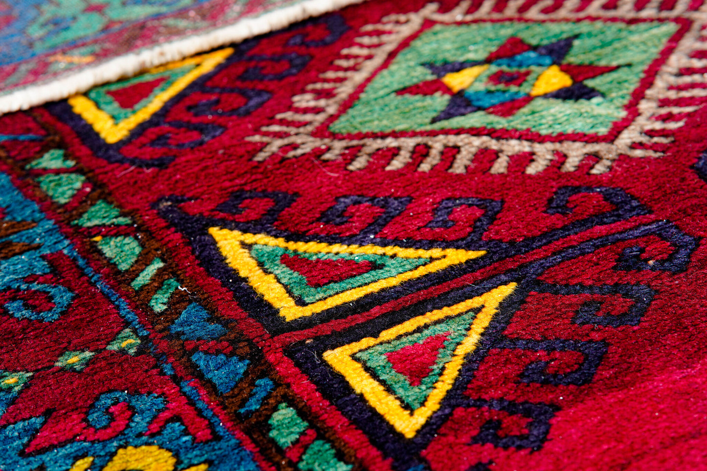 Anatolian Hand Woven Nomadic Malatya-Safak Rug