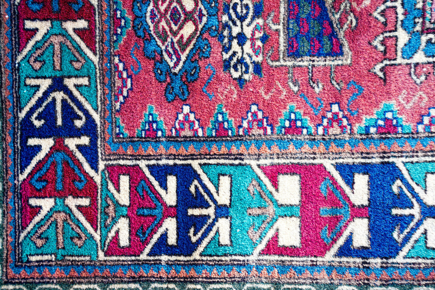 Anatolian Hand Woven Kayseri Rug