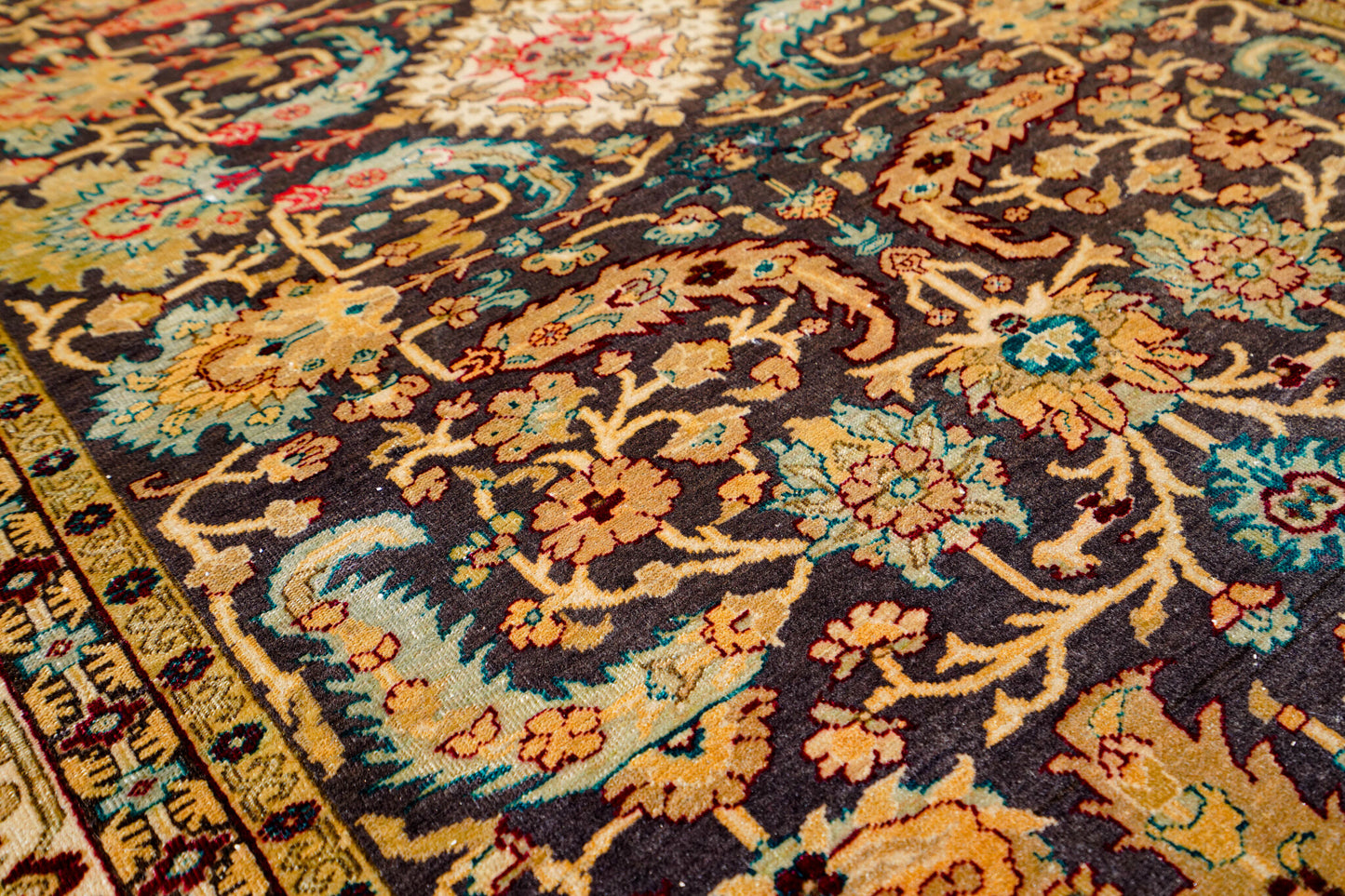 Anatolian Hand Woven Kayseri-Nebati Rug