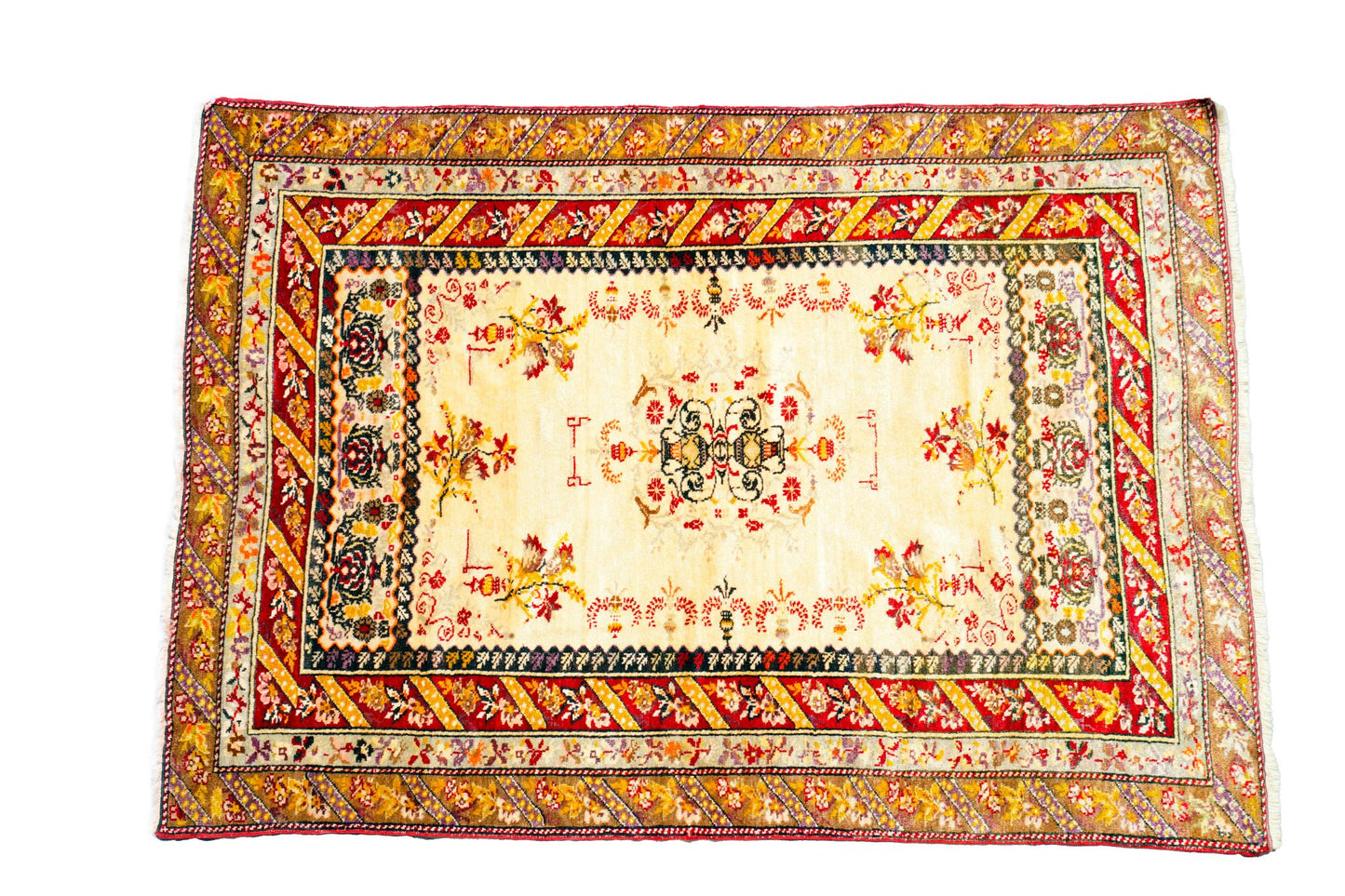 Anatolian Hand Woven Nomadic Avanos Rug