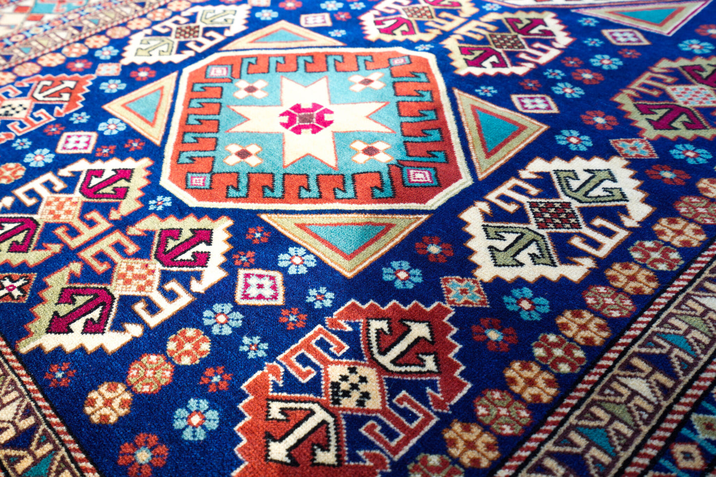 Anatolian Hand Woven Kayseri Rug