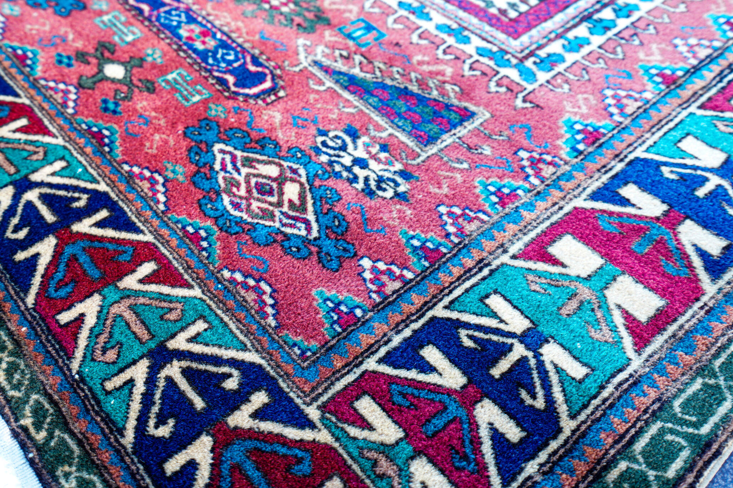 Anatolian Hand Woven Kayseri Rug