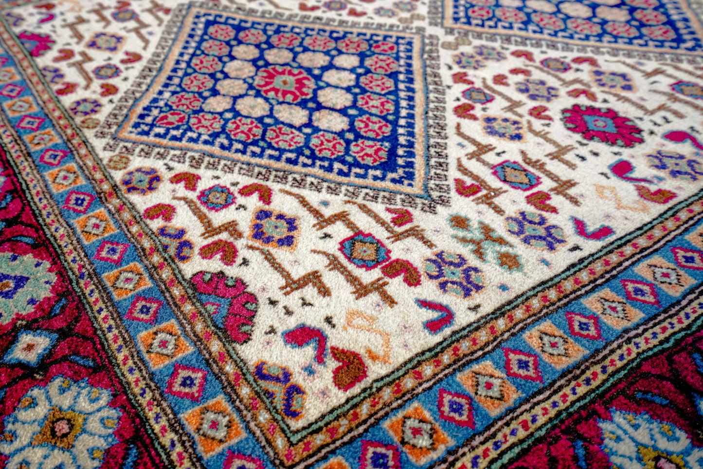 Anatolian Hand Woven Kayseri Rug