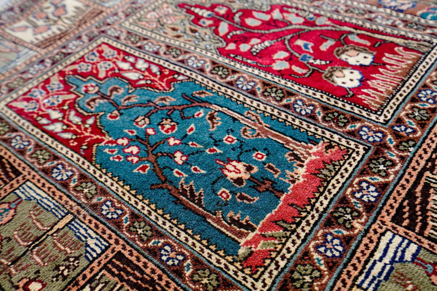 Anatolian Hand Woven Kayseri Rug