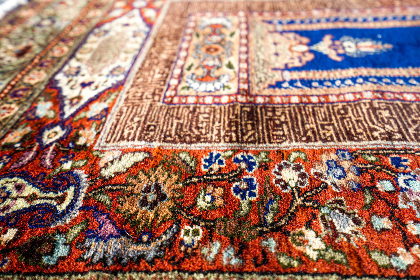 Anatolian Hand Woven Kayseri Rug