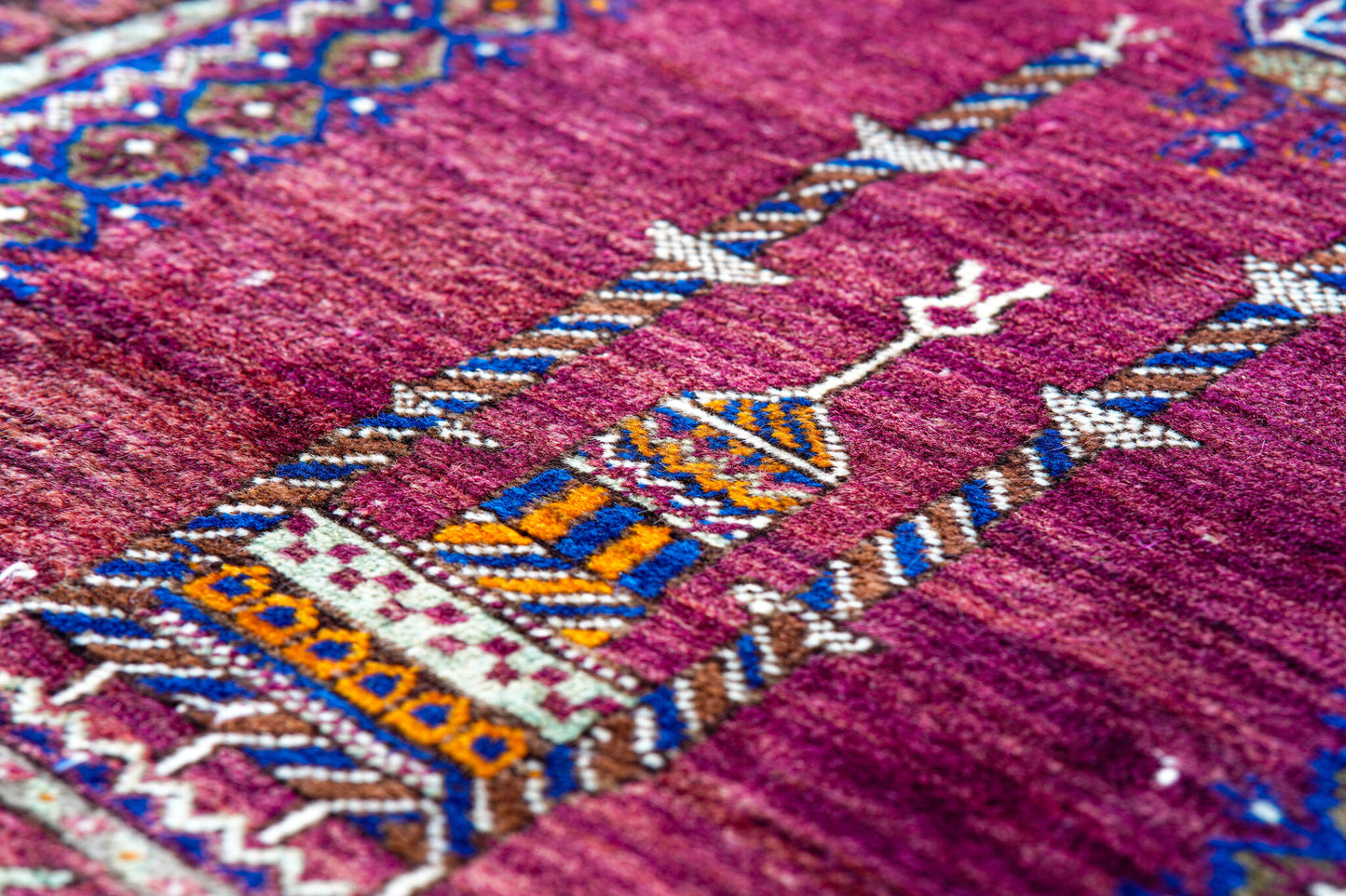 Anatolian Hand Woven Nomadic Yahyali Rug