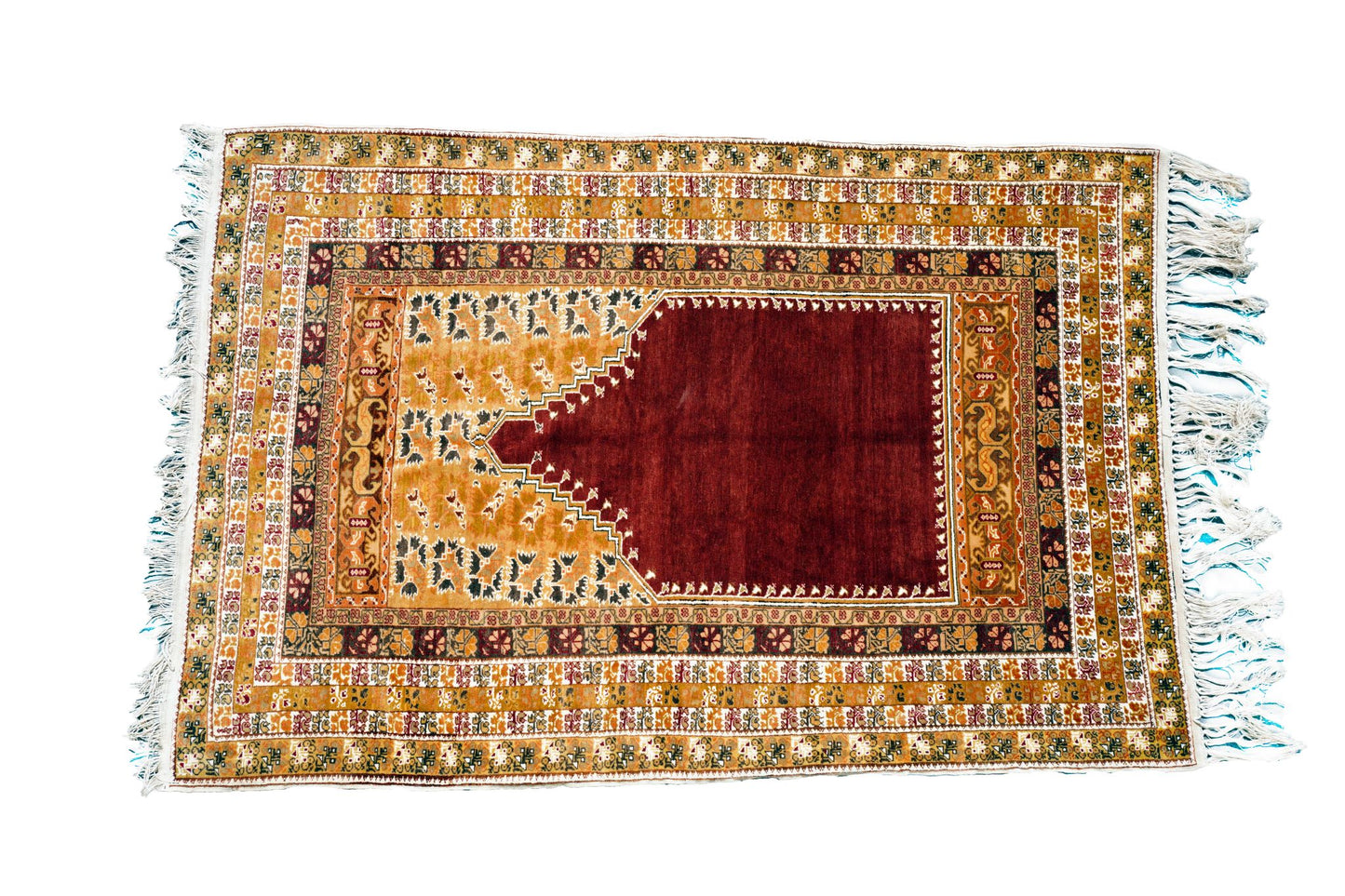 Anatolian Hand Woven Nomadic Bandirma Rug