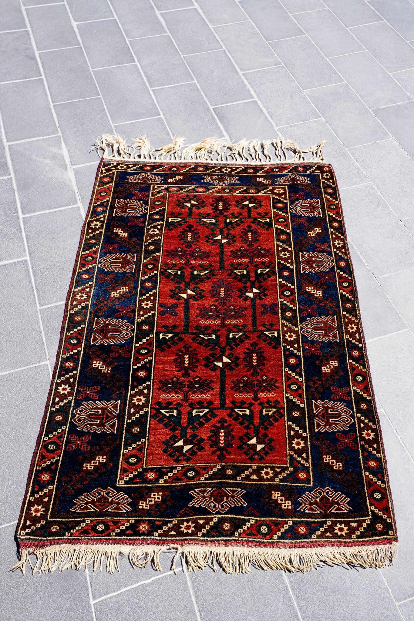 Anatolian Hand Woven Nomadic Dosemealti Rug