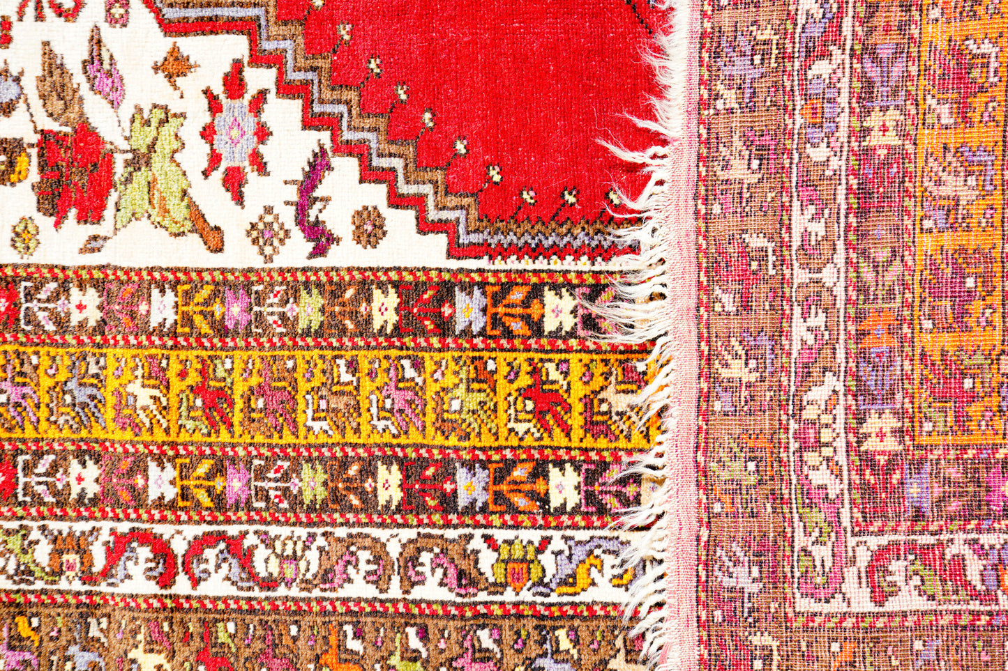 Anatolian Hand Woven Nomadic Avanos Rug