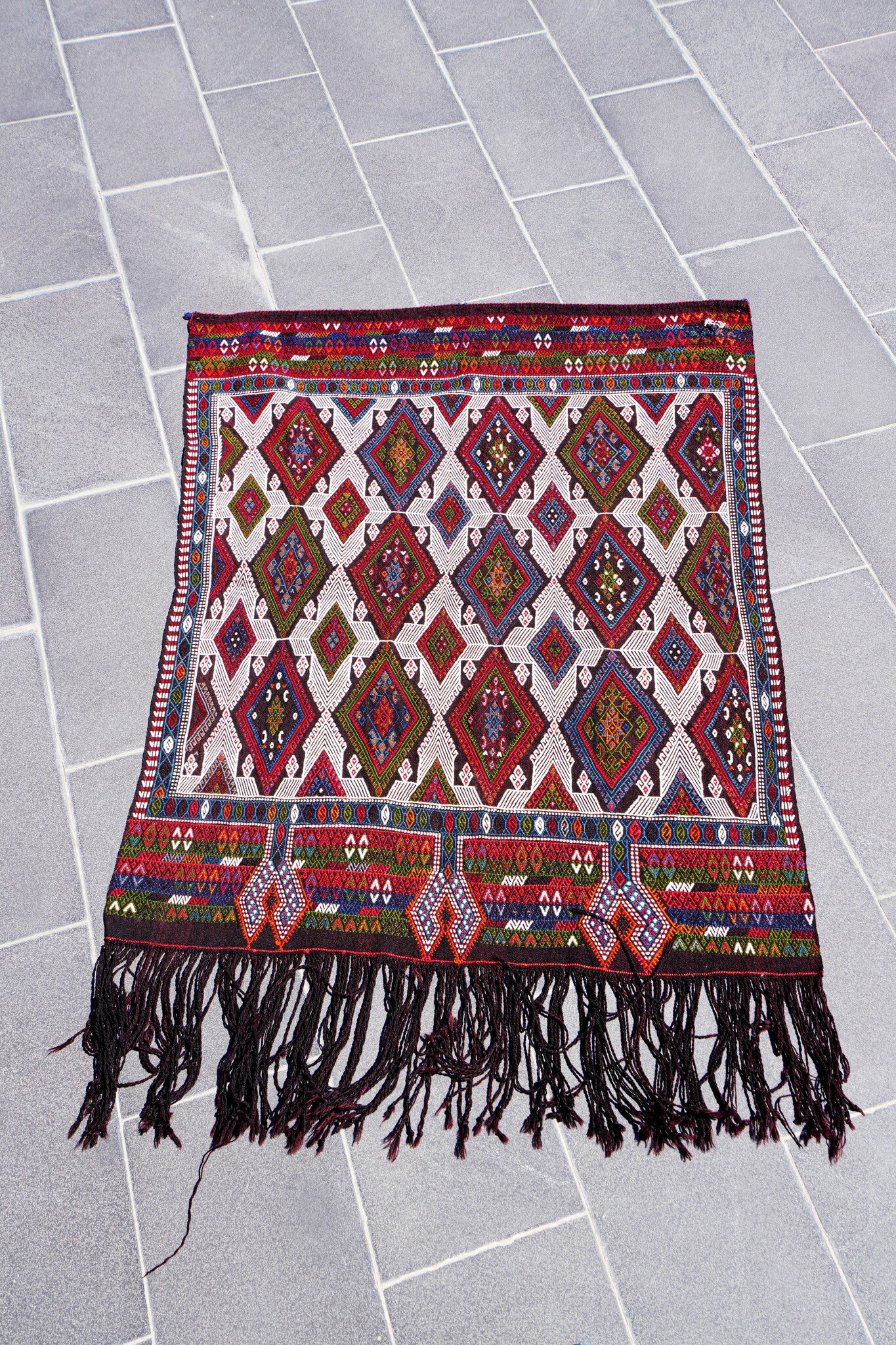 Anatolian Hand Woven Nomadic Konya Cicim