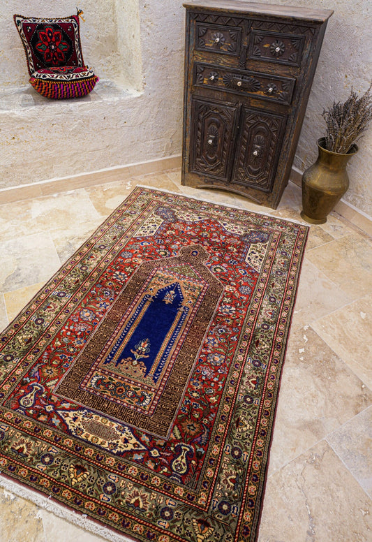 Anatolian Hand Woven Kayseri Rug