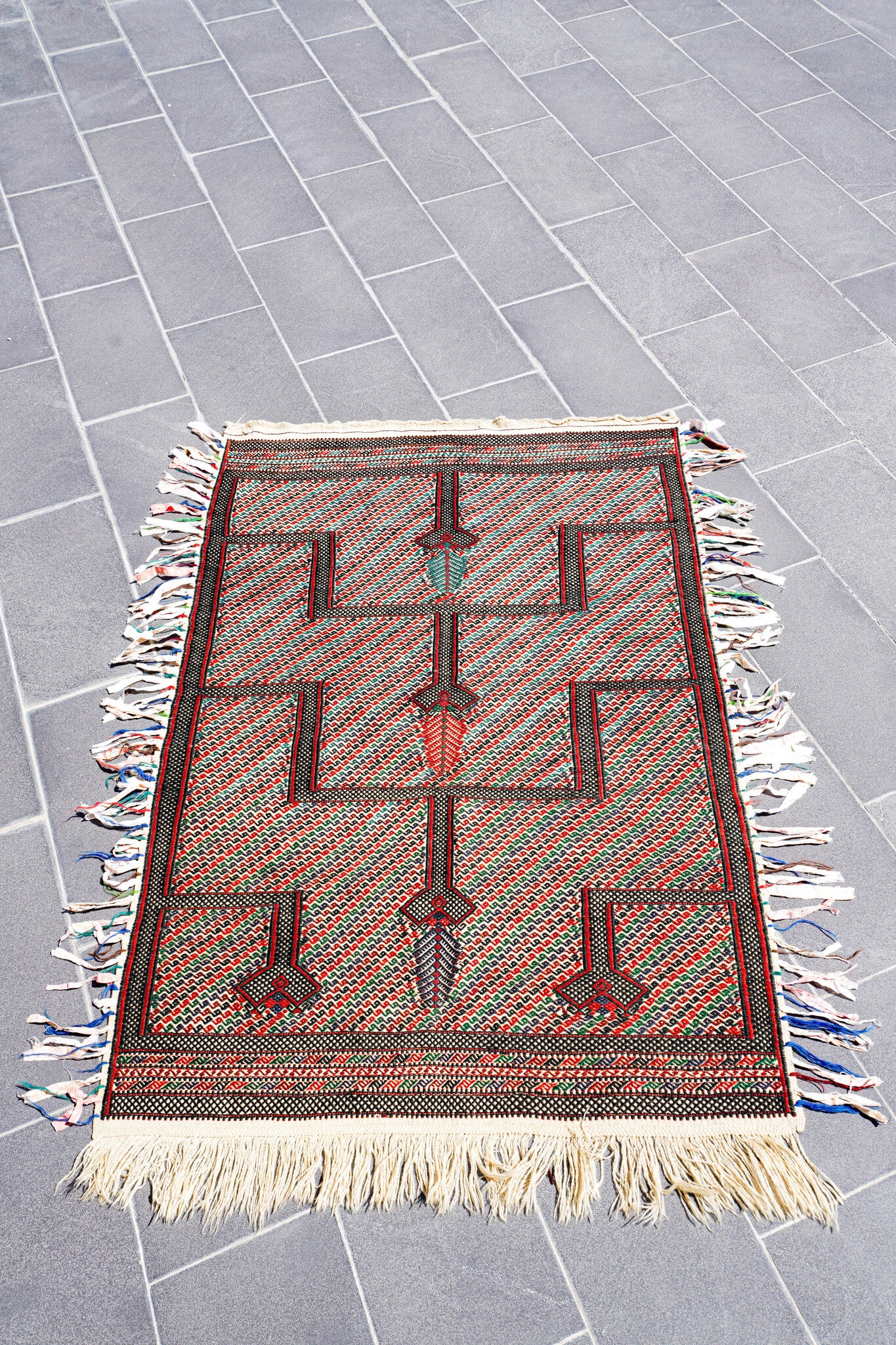 Anatolian Hand Woven Nomadic Konya Cicim