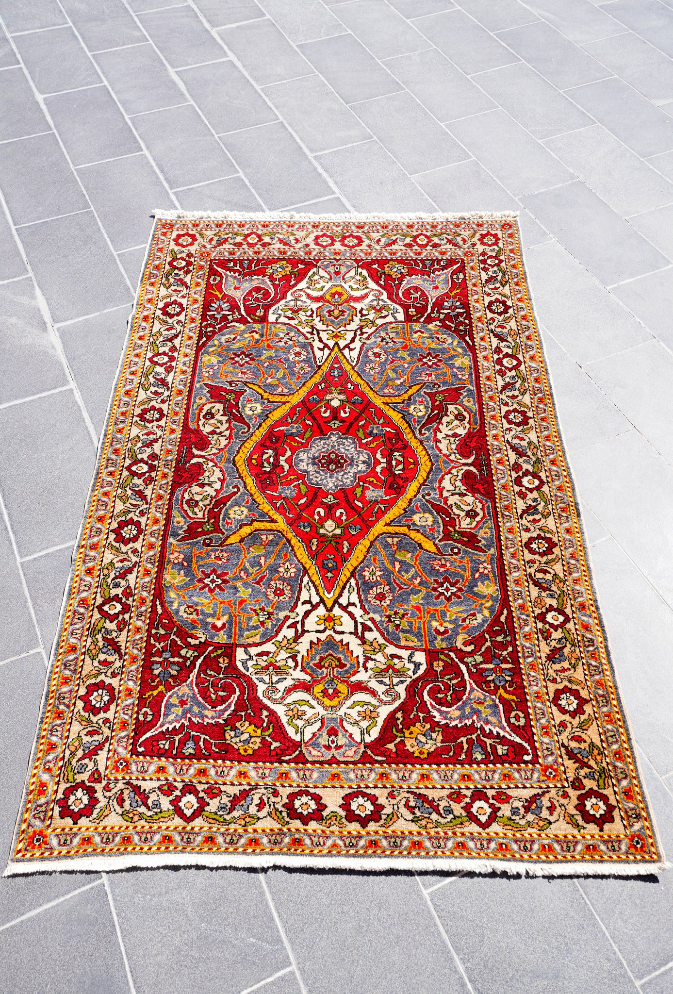 Anatolian Hand Woven Nomadic Urgup Rug