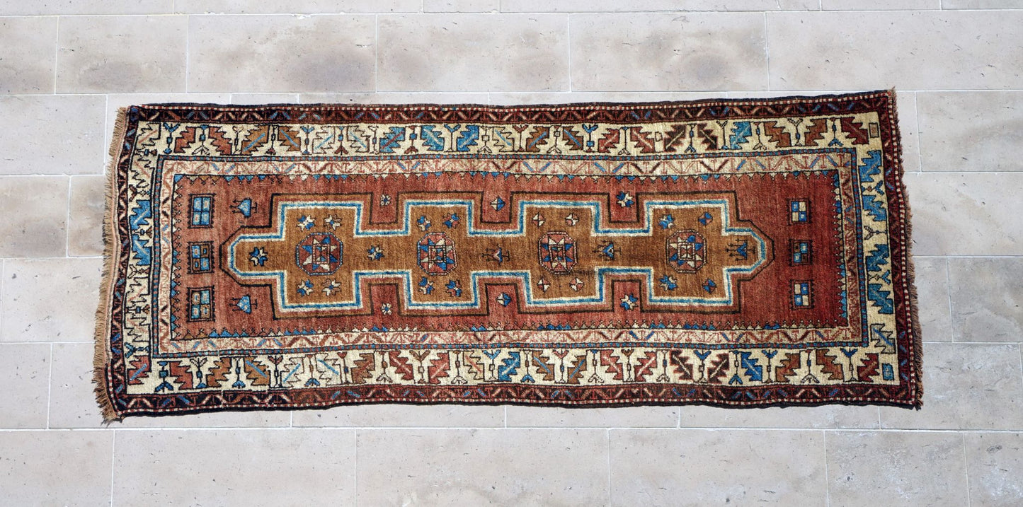 Anatolian Hand Woven Nomadic Kars Rug