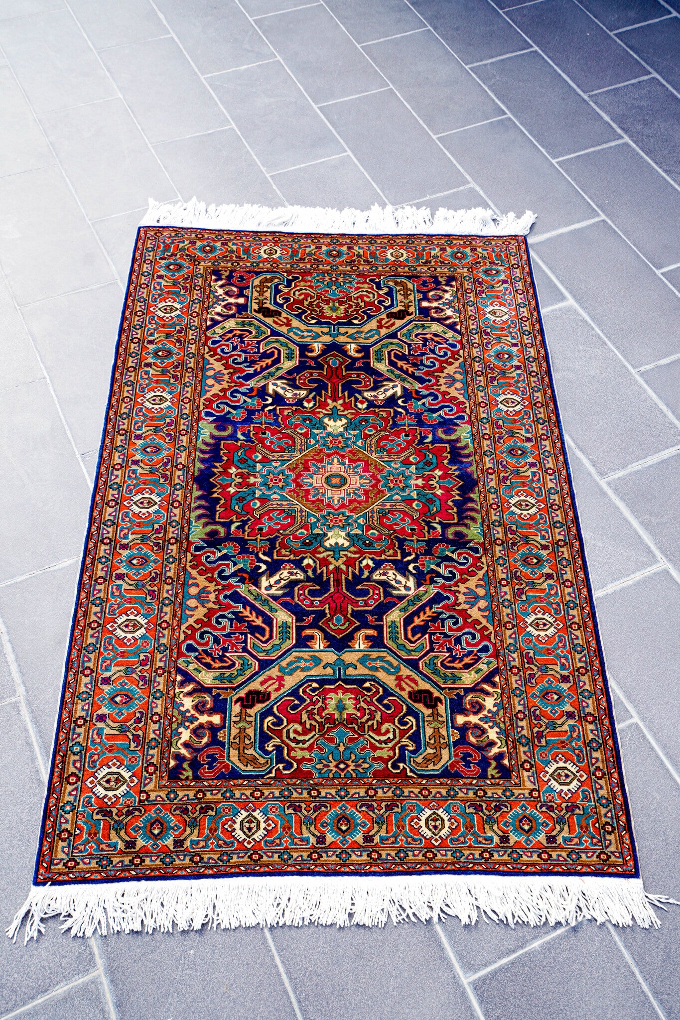 Anatolian Hand Woven Kayseri Rug