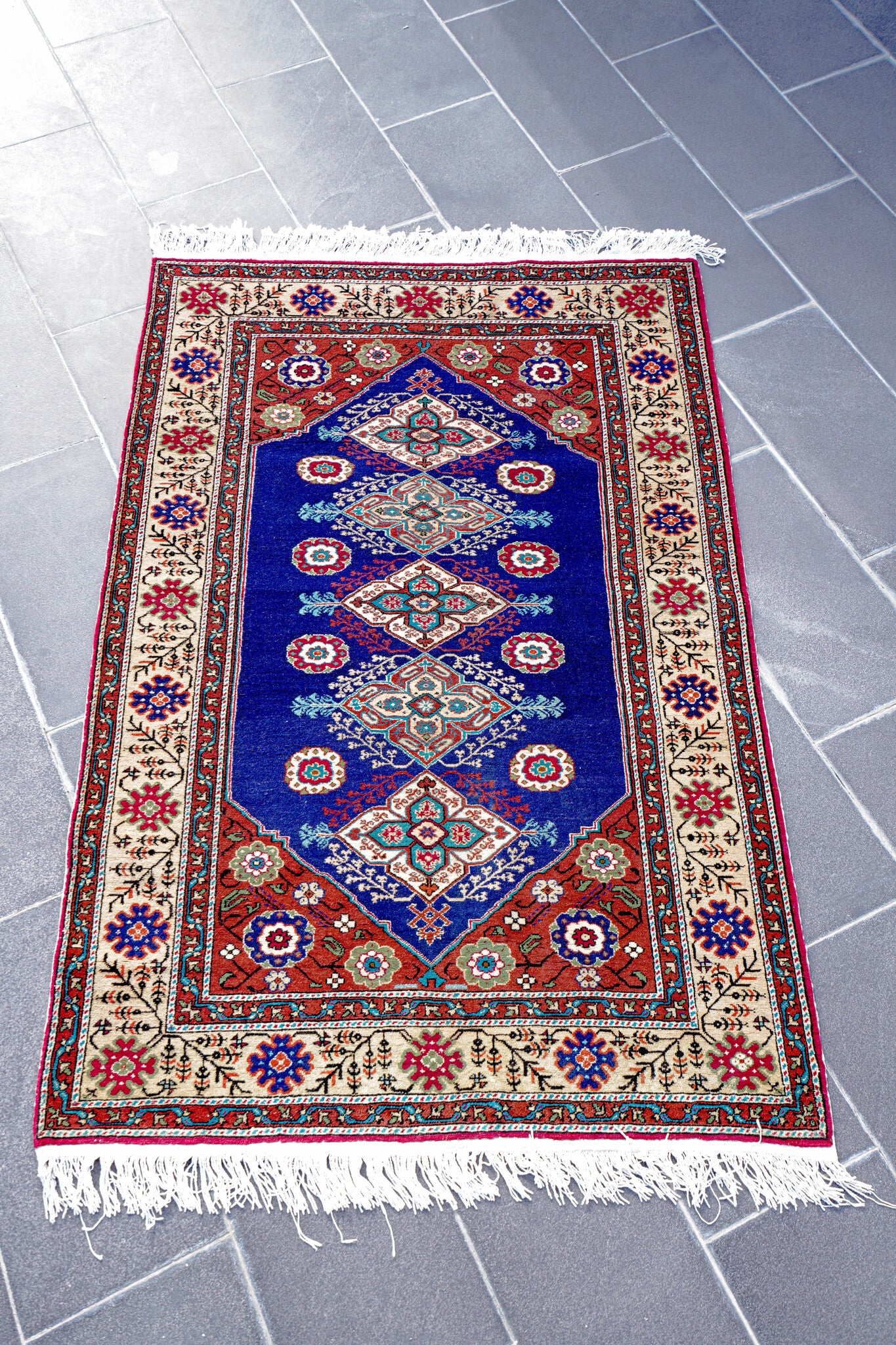 Anatolian Hand Woven Kayseri Rug