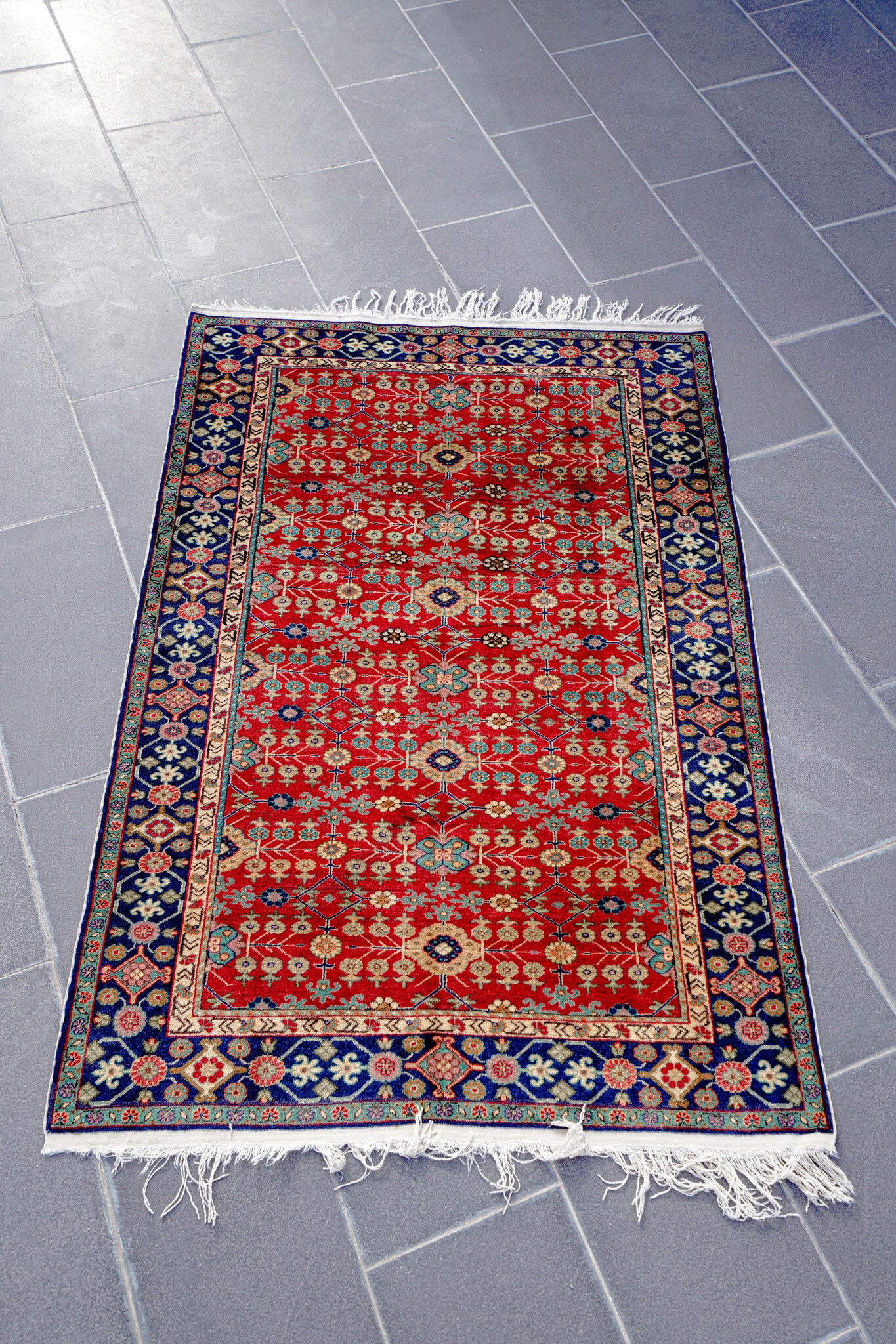 Anatolian Hand Woven Kayseri Rug