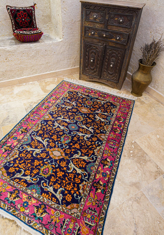 Anatolian Hand Woven Kayseri Rug