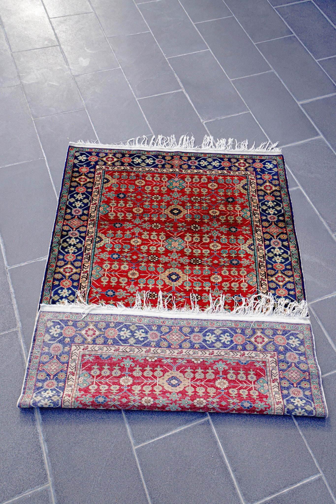 Anatolian Hand Woven Kayseri Rug