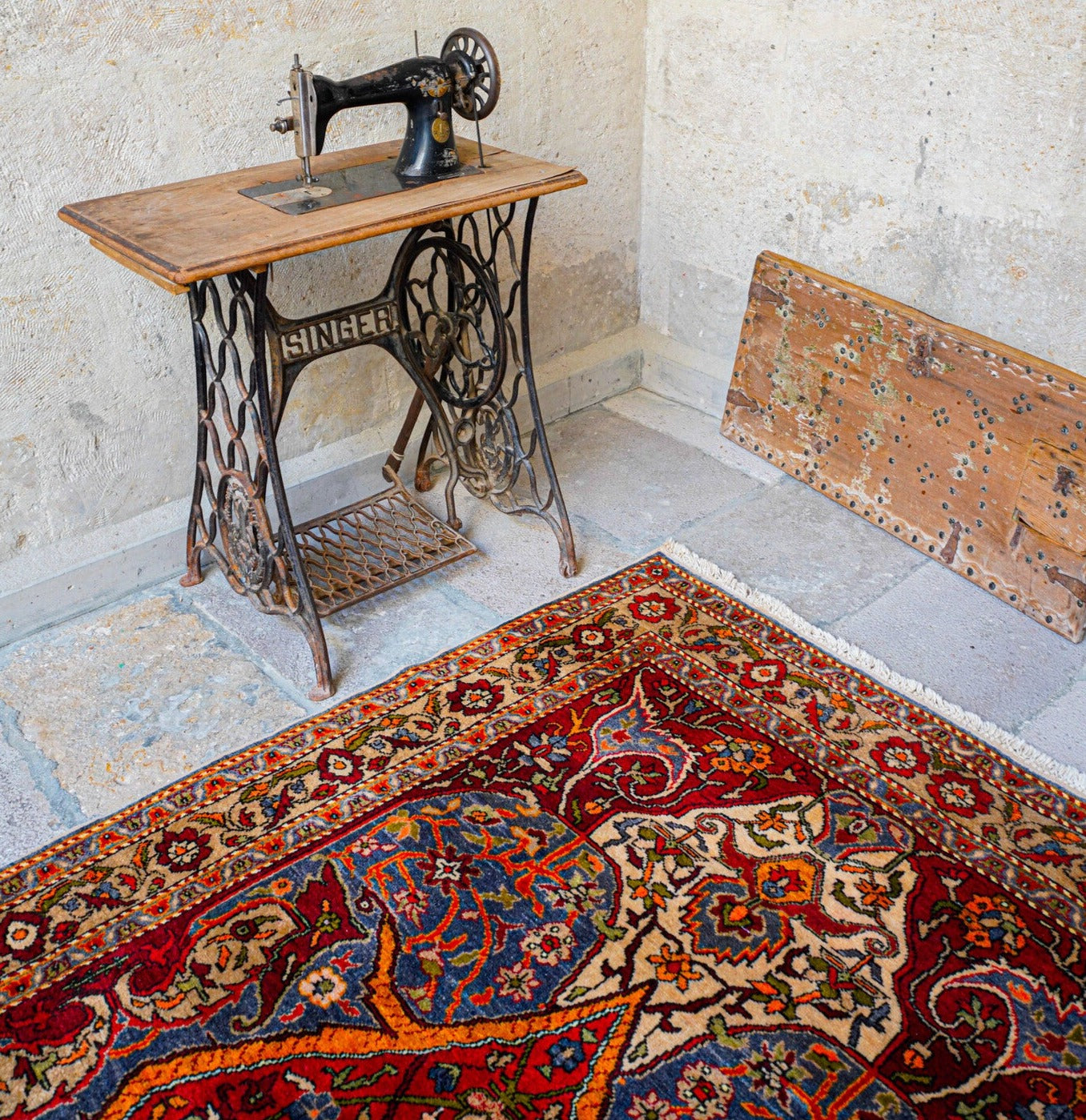 Anatolian Hand Woven Nomadic Urgup Rug