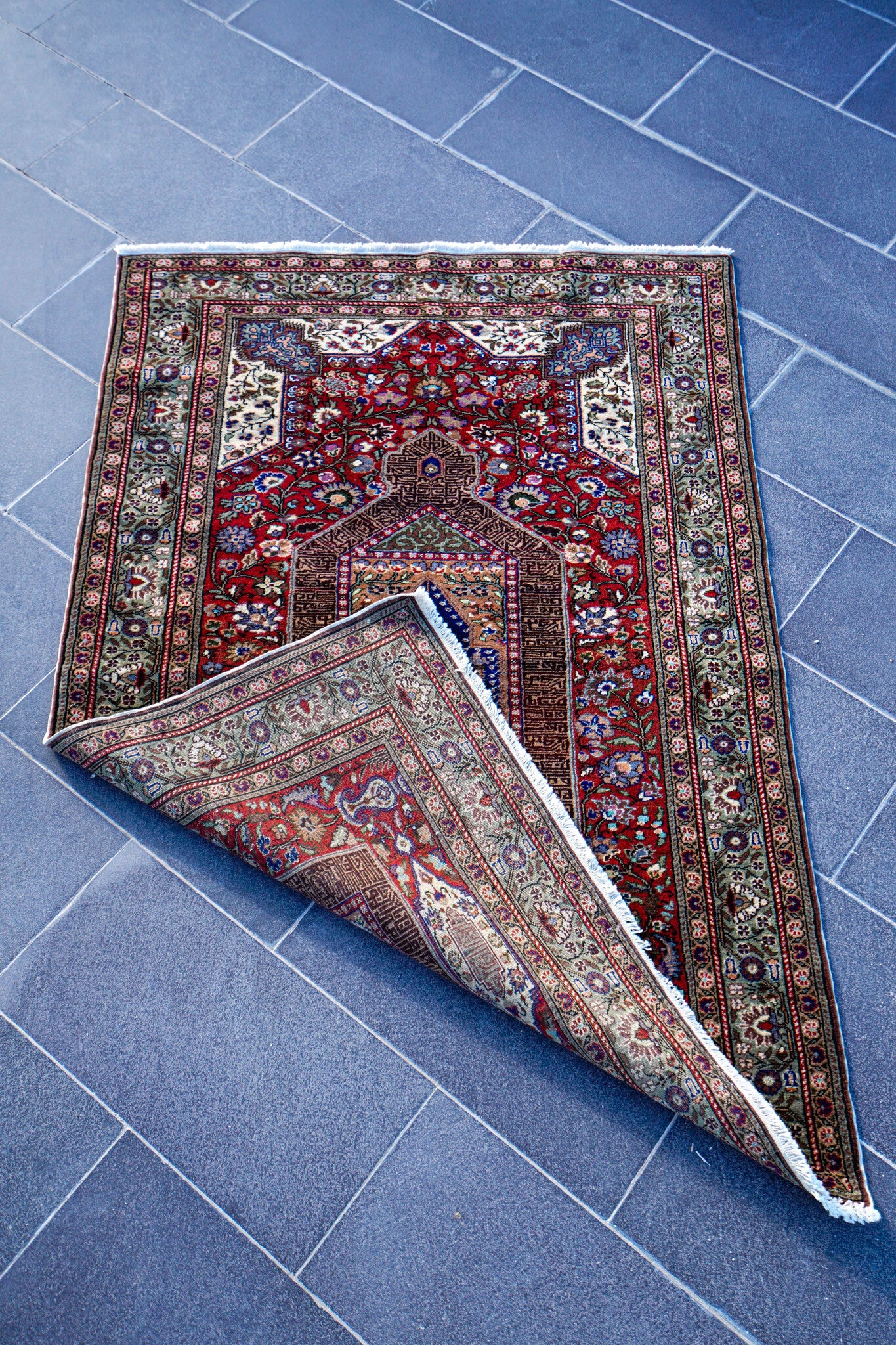 Anatolian Hand Woven Kayseri Rug