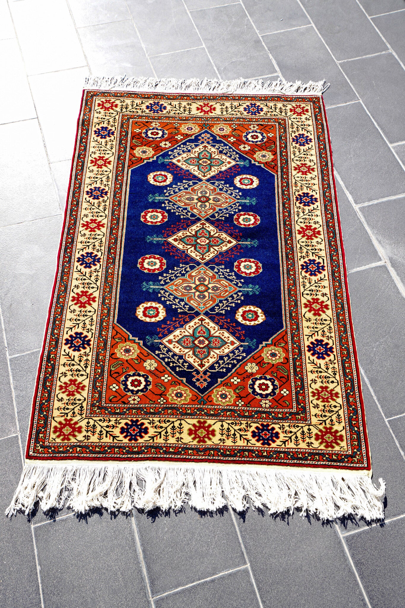 Anatolian Hand Woven Kayseri Rug