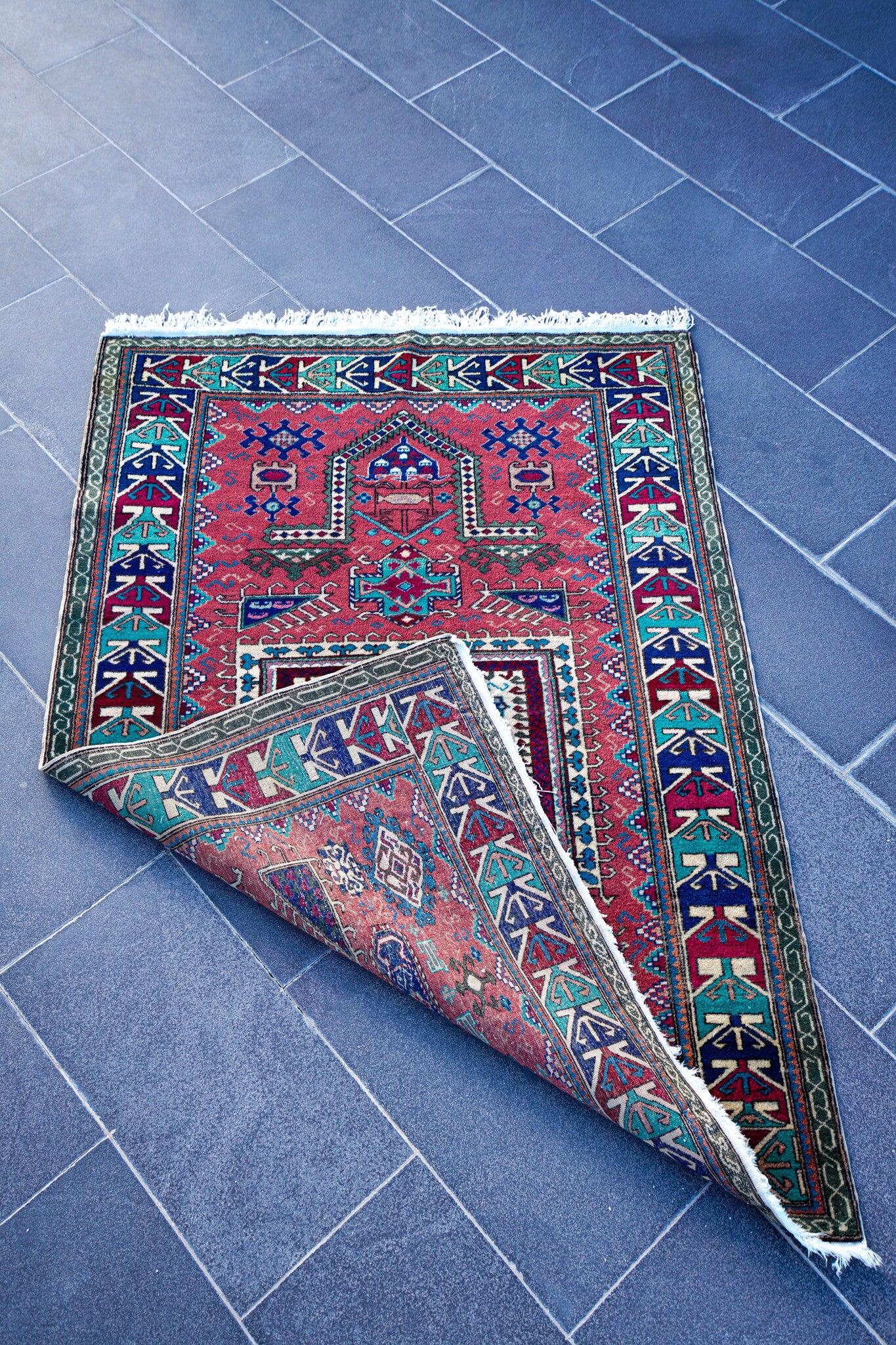 Anatolian Hand Woven Kayseri Rug