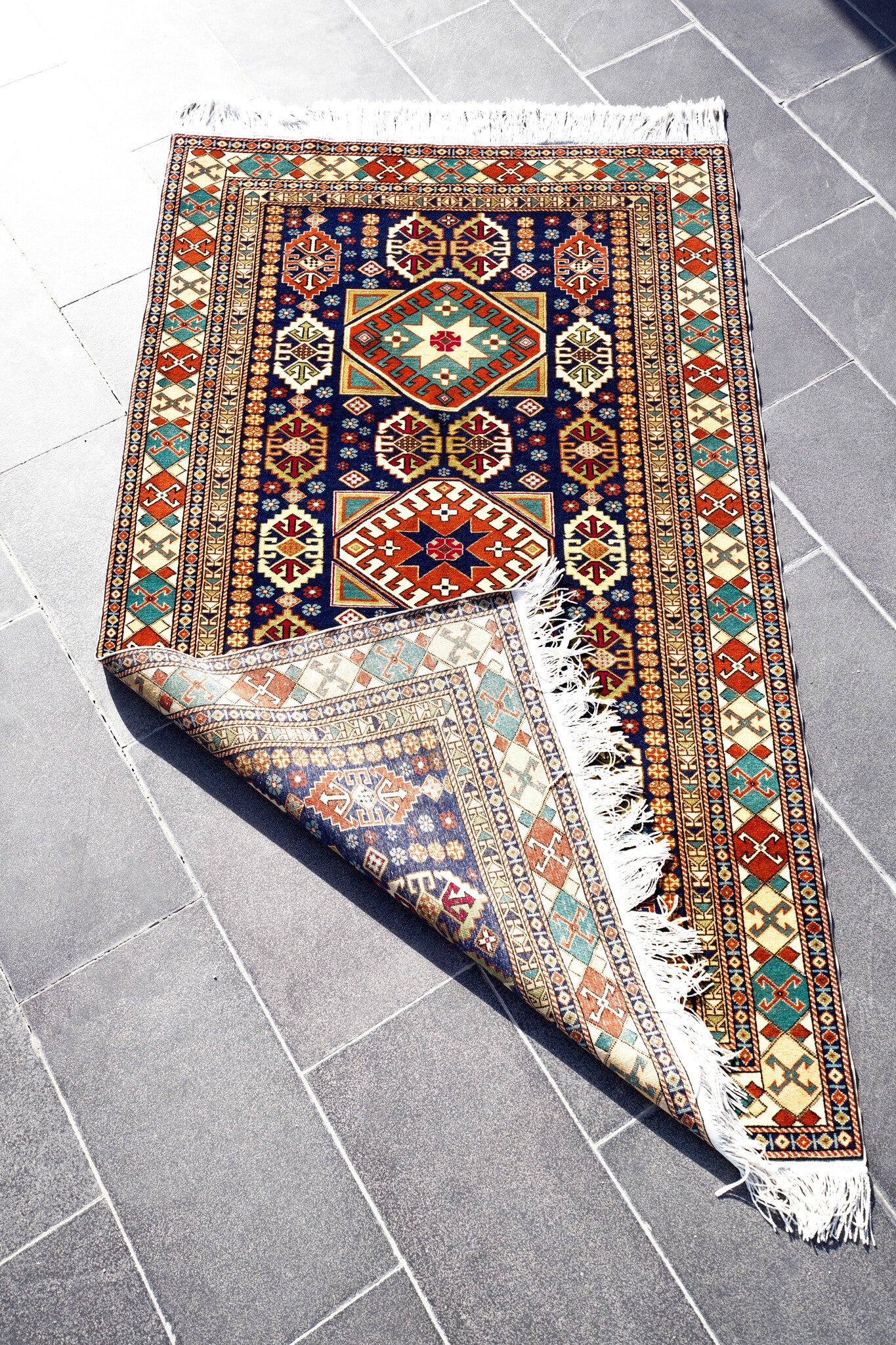 Anatolian Hand Woven Kayseri Rug