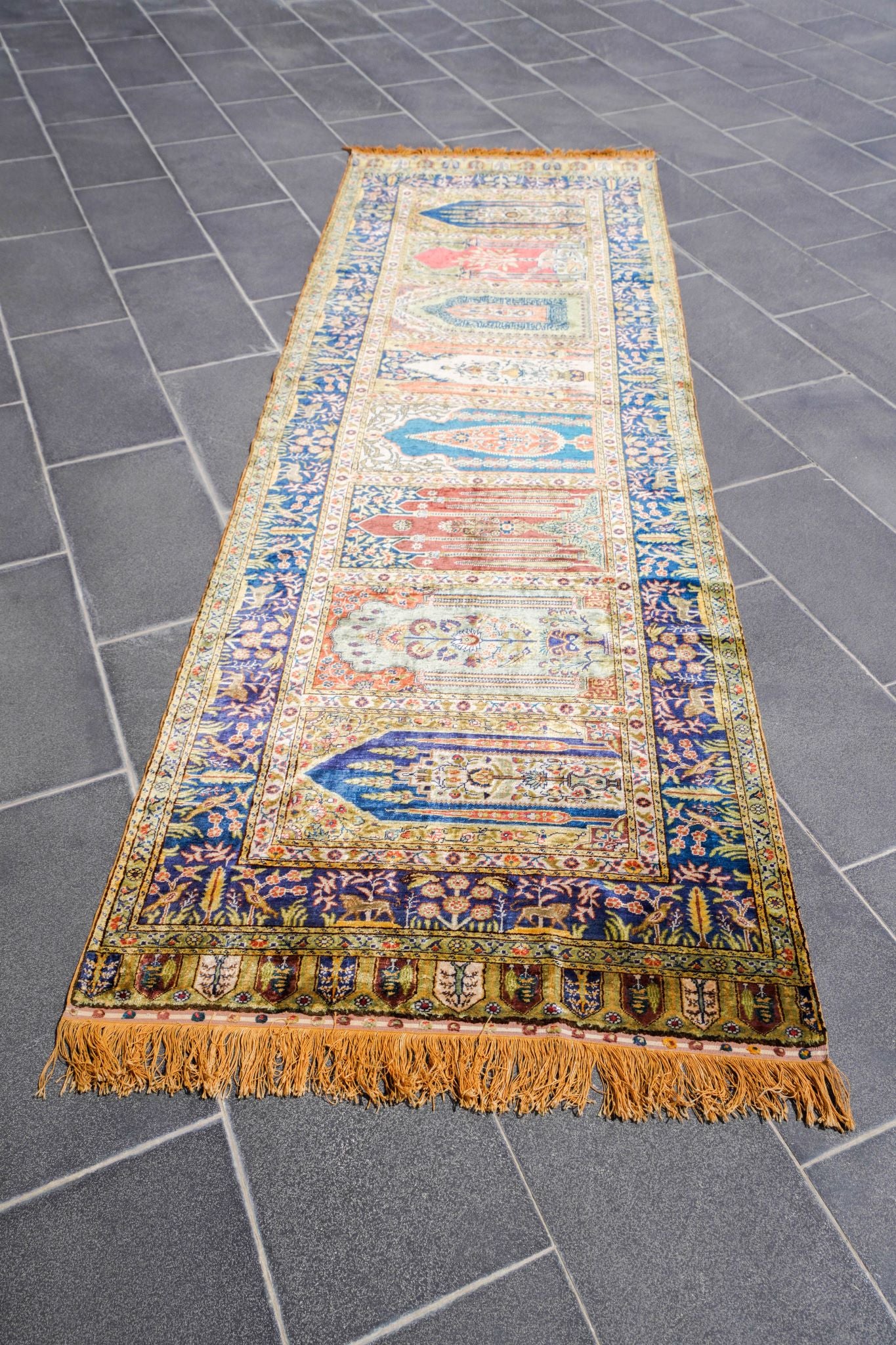 Anatolian Hand Woven Nomadic Bandirma Rug