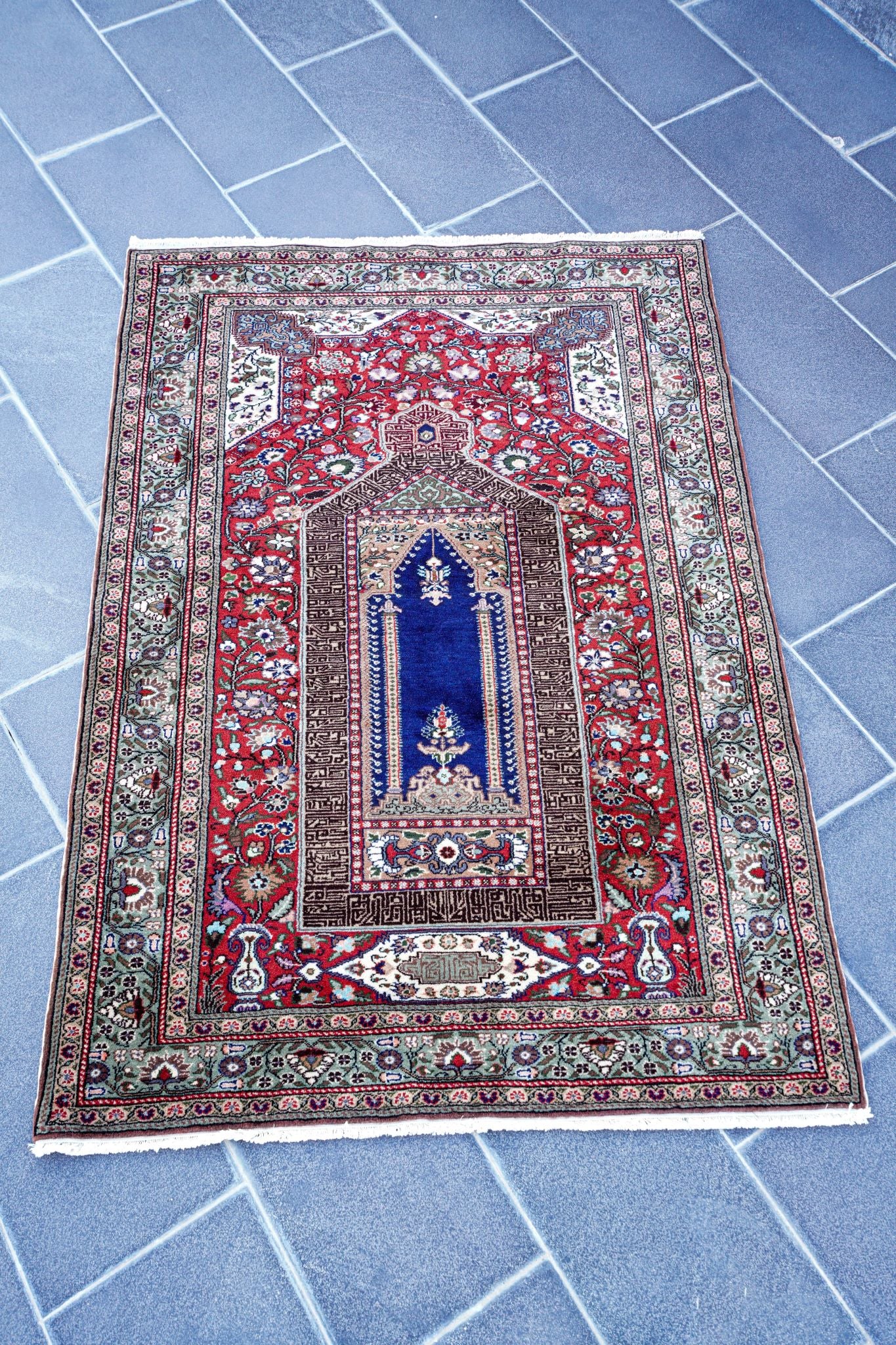 Anatolian Hand Woven Kayseri Rug