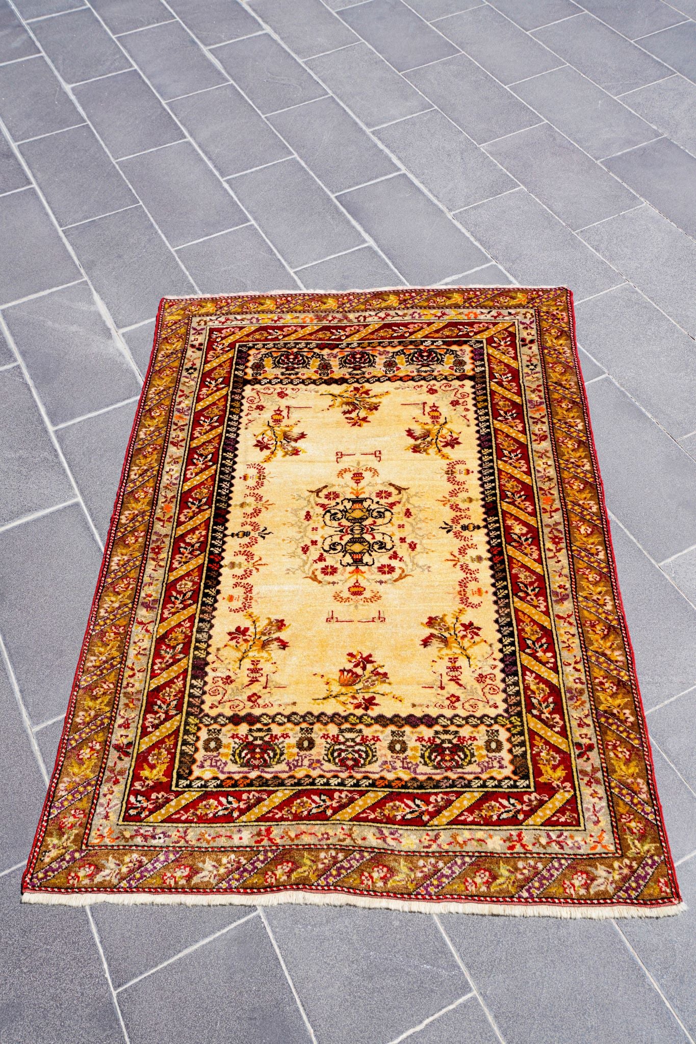 Anatolian Hand Woven Nomadic Avanos Rug